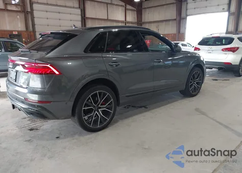 2020 Audi Q8 Premium Plus 55 Tfsi Quattro Tiptronic from USA, damaged, VIN WA1EVAF14LD015881